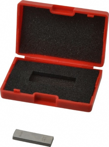 Rectangle Steel Gage Block: 0.127", Grade 0