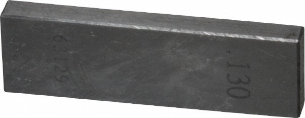 Value Collection 630-21306 Rectangle Steel Gage Block: 0.13", Grade 0 Image
