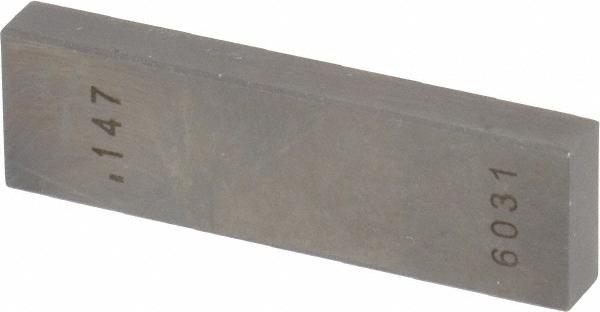 Value Collection 630-21476 Rectangle Steel Gage Block: 0.147", Grade 0 Image