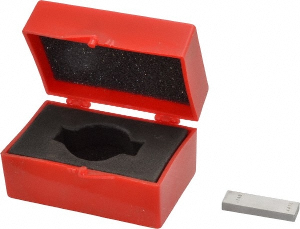 Rectangle Steel Gage Block: 0.148", Grade 0