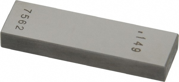 Rectangle Steel Gage Block: 0.149", Grade 0