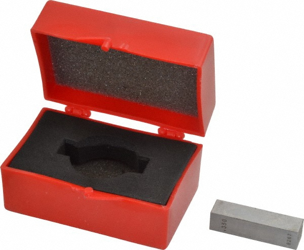 Value Collection 630-23356 Rectangle Steel Gage Block: 0.35", Grade 0 Image