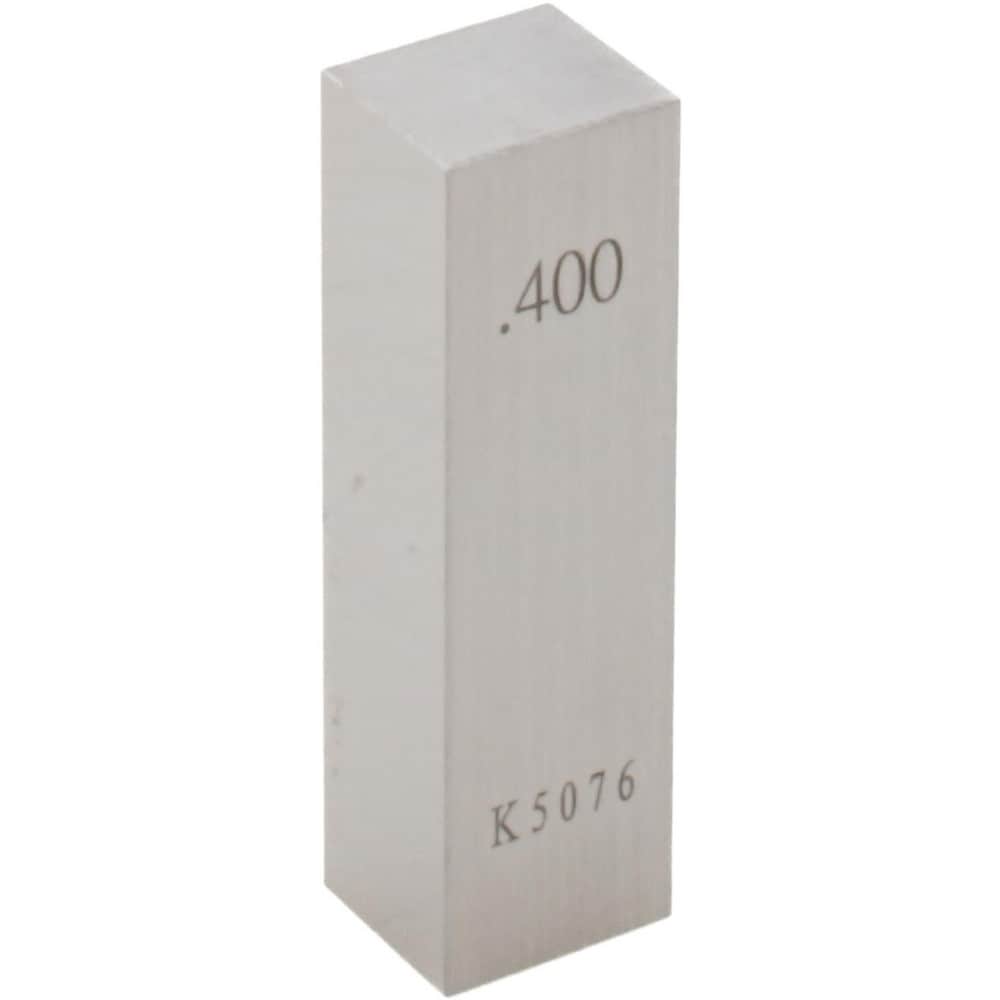 Rectangle Steel Gage Block: 0.4", Grade 0