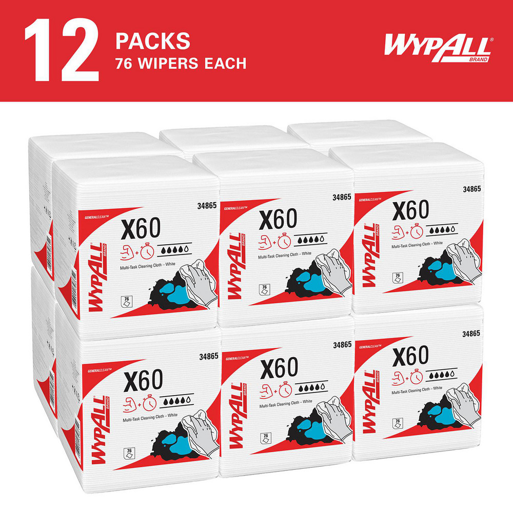 WypAll - GeneralClean™ x60 Multi-Task Cleaning Cloths (34865 ...