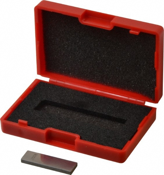 Rectangle Steel Gage Block: 0.1008", Grade AS-1