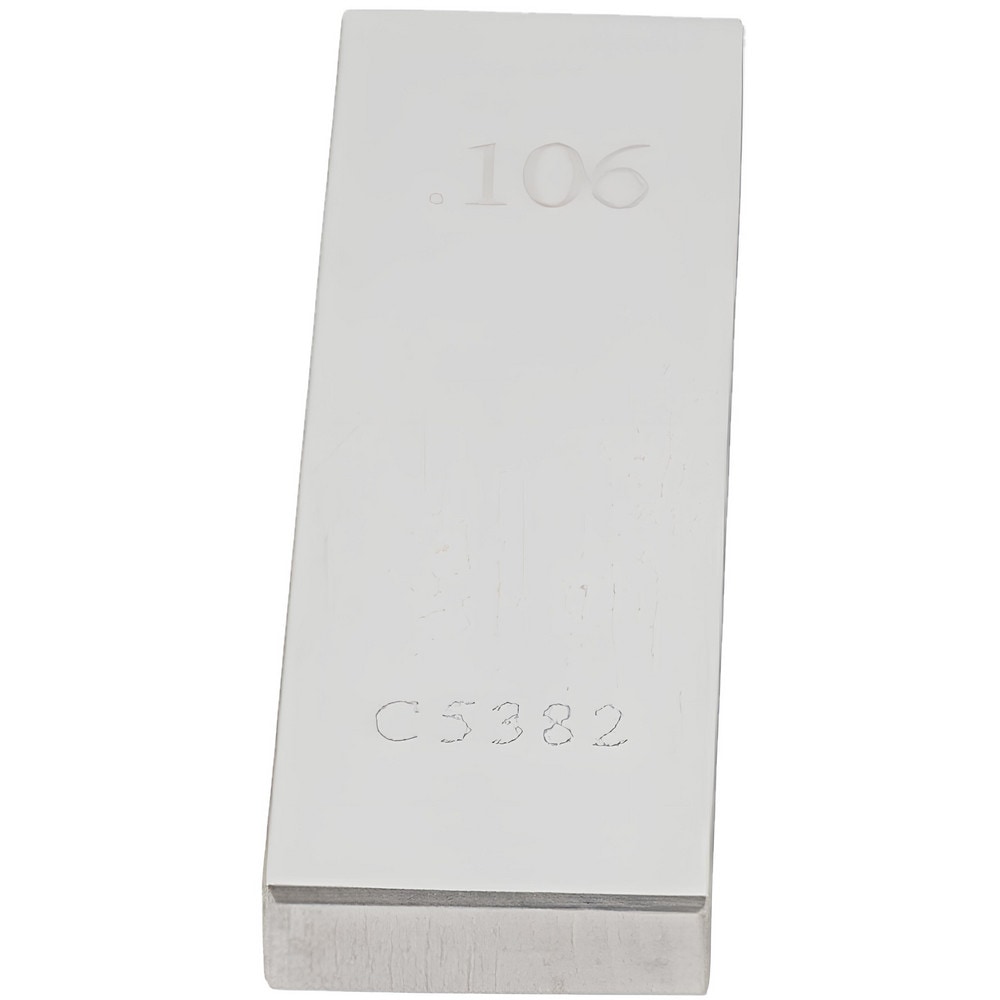 Rectangle Steel Gage Block: 0.106", Grade AS-1