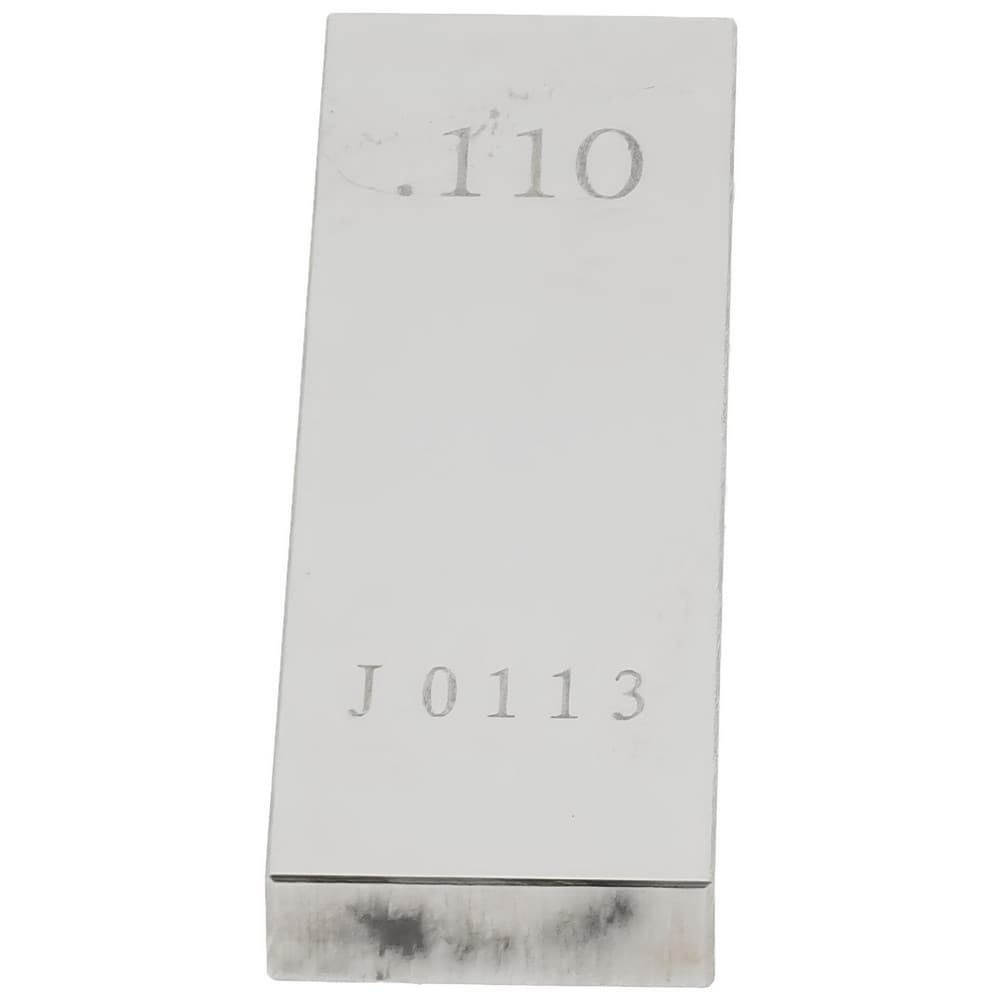 Rectangle Steel Gage Block: 0.11", Grade AS-1