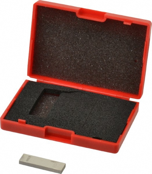 Rectangle Steel Gage Block: 0.123", Grade AS-1