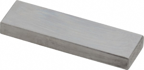 Rectangle Steel Gage Block: 0.132", Grade AS-1