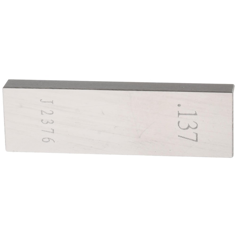 Rectangle Steel Gage Block: 0.137", Grade AS-1
