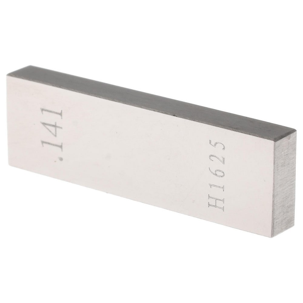 Rectangle Steel Gage Block: 0.141", Grade AS-1