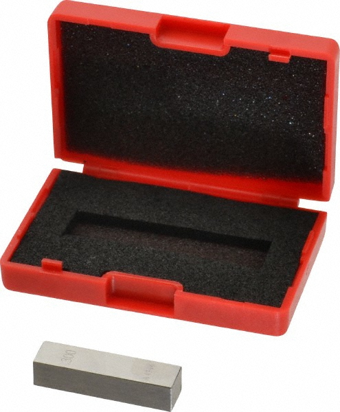 Value Collection 630-33306 Rectangle Steel Gage Block: 0.3", Grade AS-1 Image