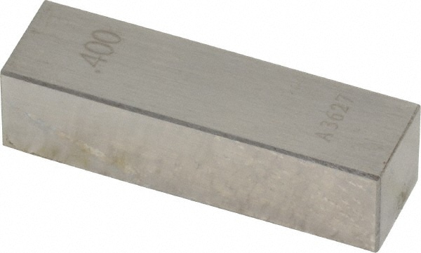 Grade 0 Steel Gage Block Rectangular Value Collection 4 Inch NIST Traceabil...