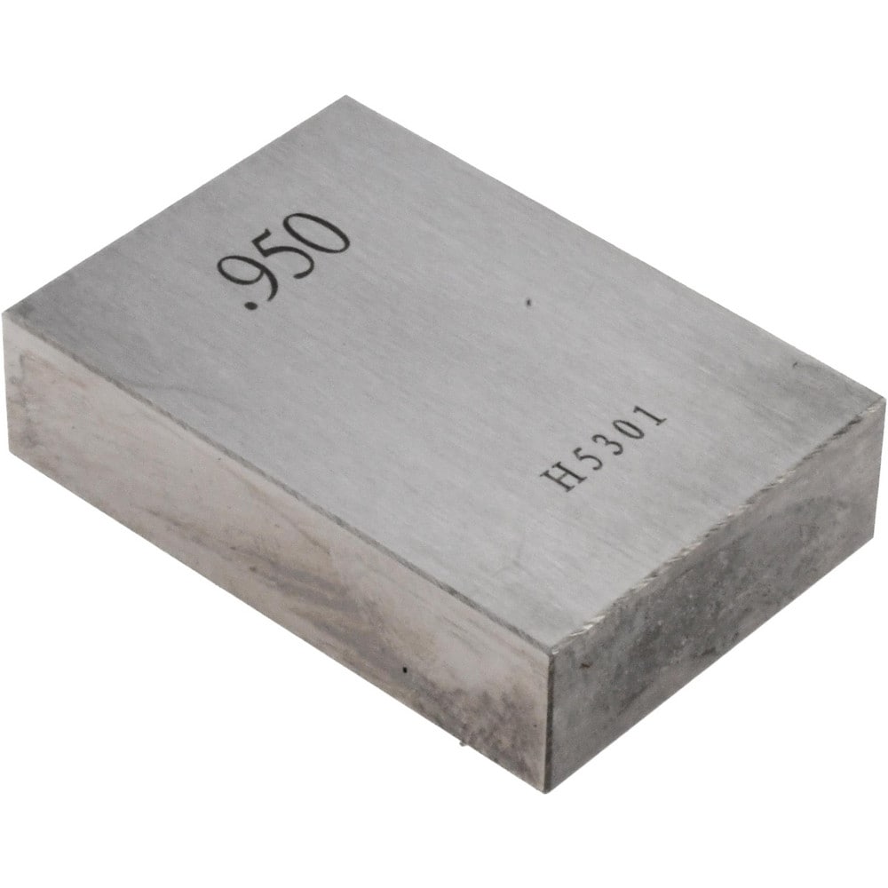 Rectangle Steel Gage Block: 0.95", Grade AS-1