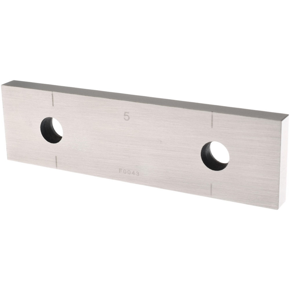 Rectangle Steel Gage Block: 5", Grade AS-1
