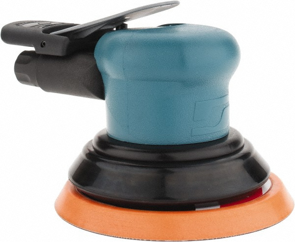 Air Orbital Sander: Round, 5" Pad, 12,000 OPM - 1/4" Inlet, 14 CFM, 90 psig
