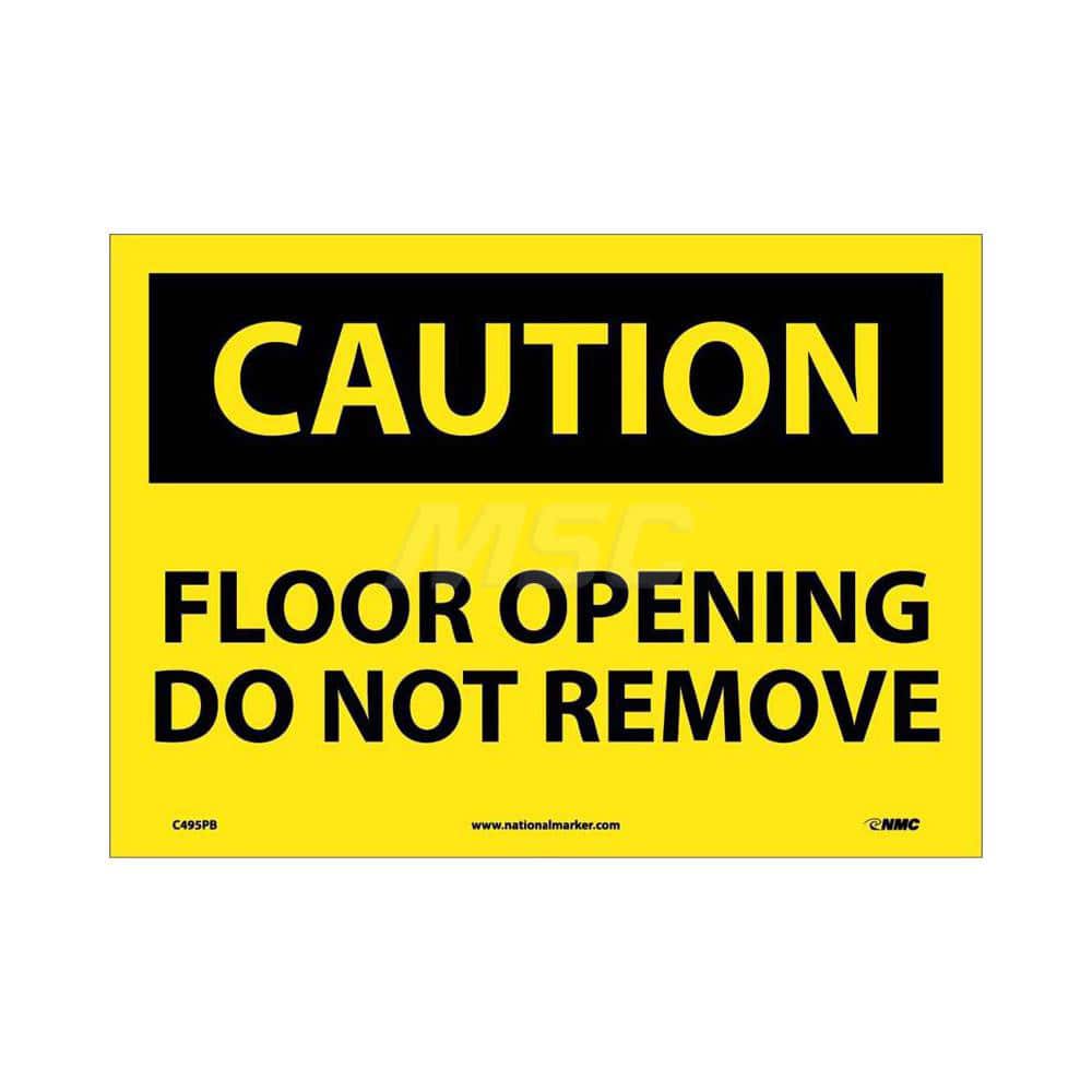 National Marker HFS8 Handy Cone Floor Sign 18 18 National Marker Corporation Warning People Working 