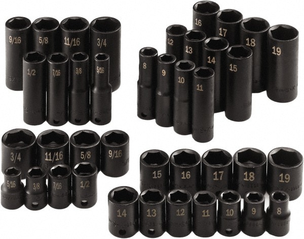 Socket Set, 40-Piece