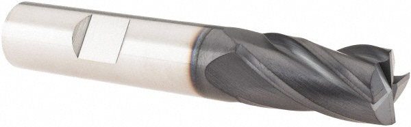 SGS 38174 Corner Radius End Mill: 1/2" Dia, 1" LOC, 0.015" Radius, 4 Flutes, Solid Carbide Image