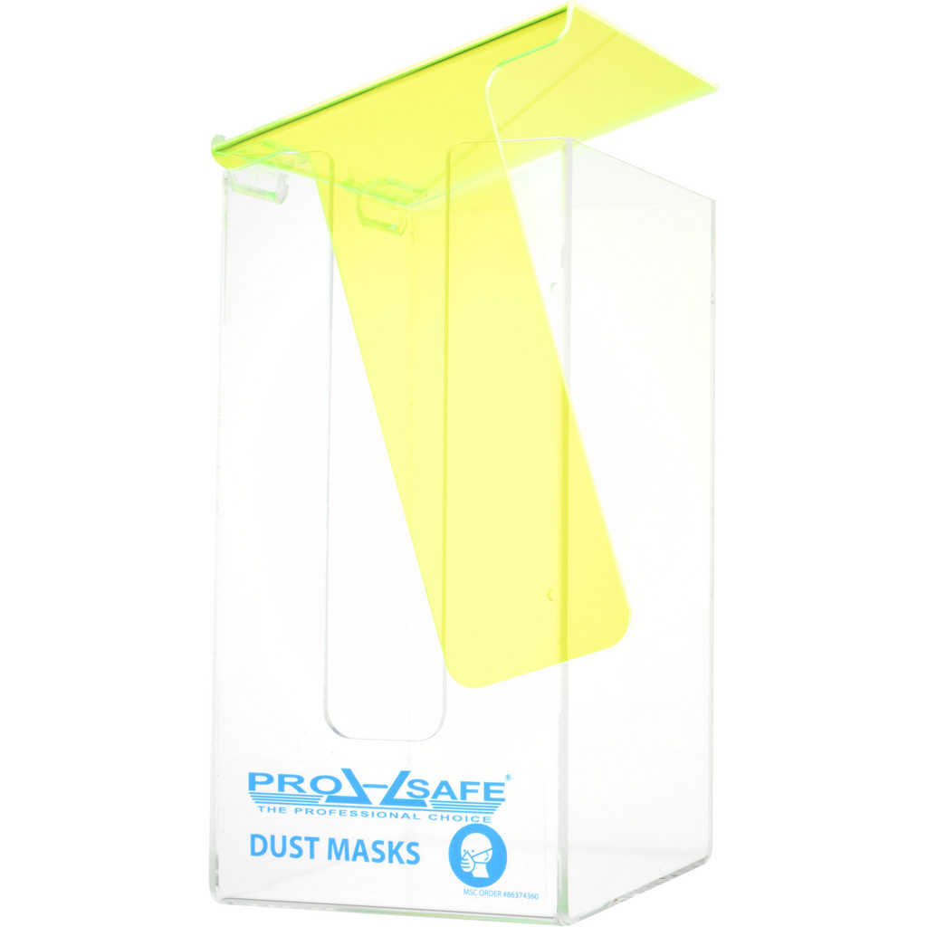 Prosafe Masks PRO-SAFE - Table/Wall Mount 30 Mask Capacity Disposable Mask Dispenser ...