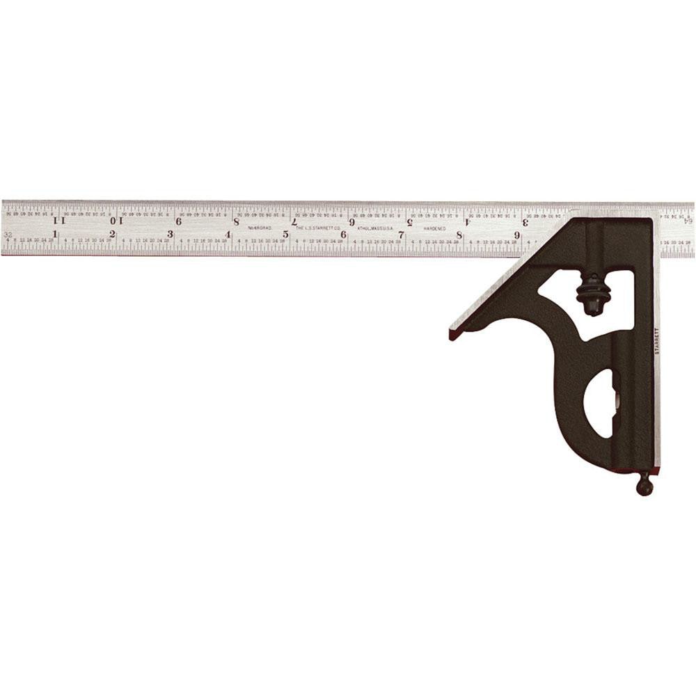 Starrett 50055 2 Piece, 12" Combination Square Set Image