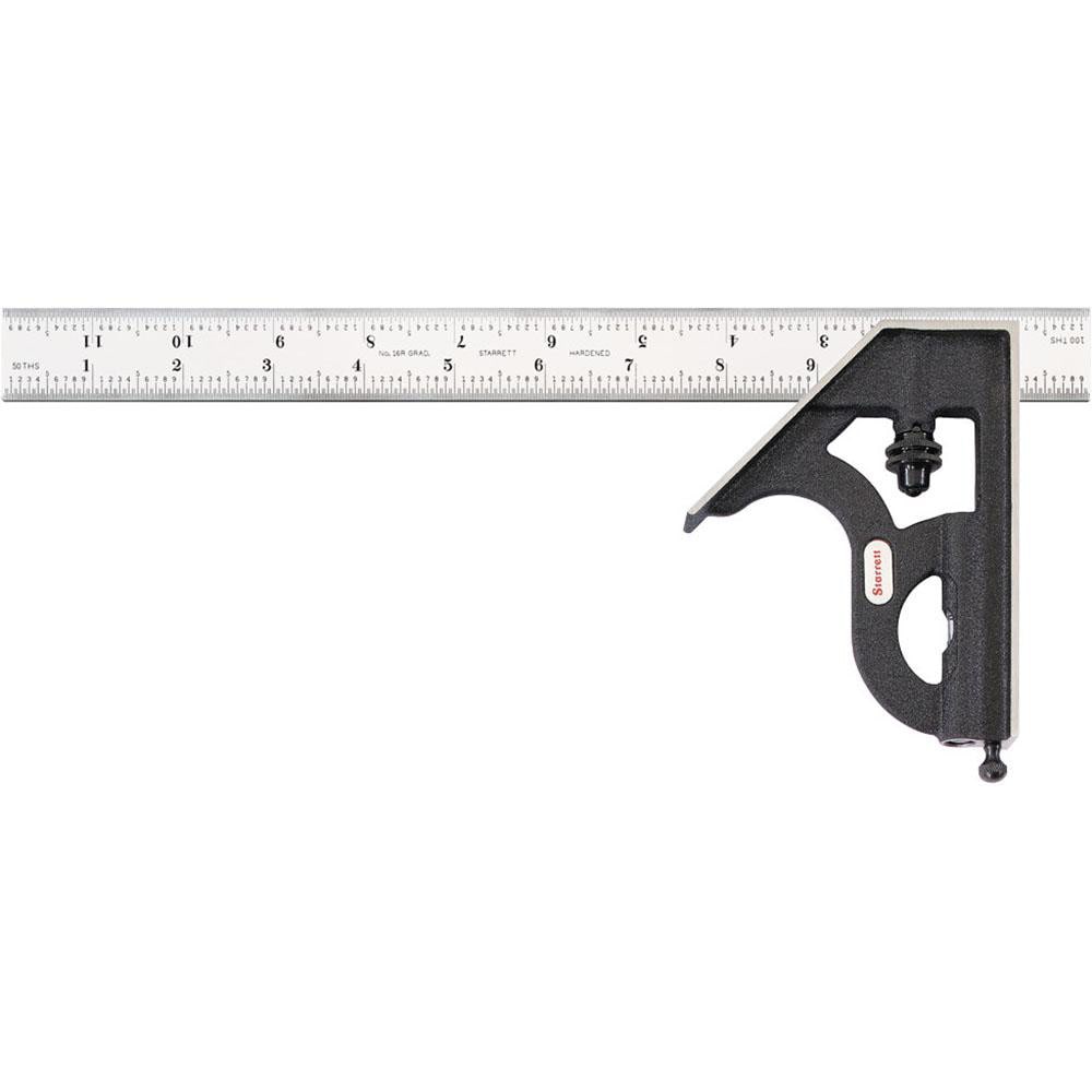 Starrett 50057 2 Piece, 12" Combination Square Set Image