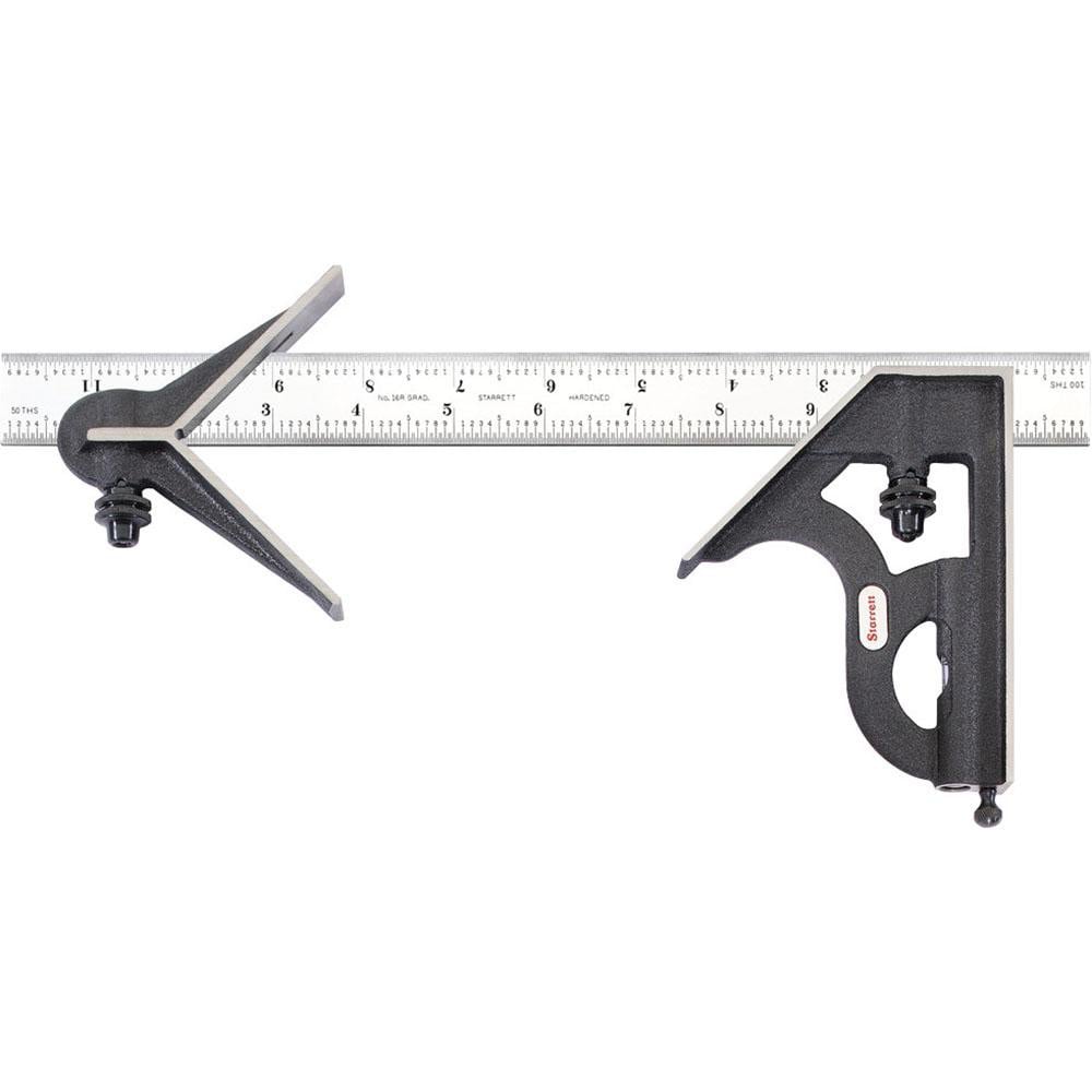 Starrett 56369 3 Piece, 12" Combination Square Set Image