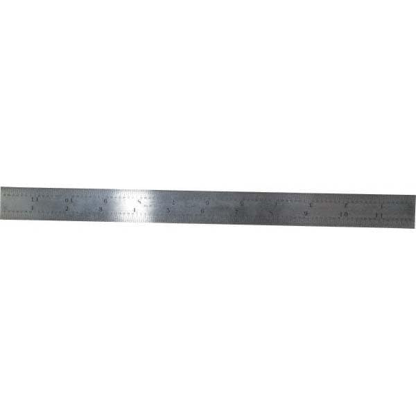 Starrett 12 Inch Long Blade 16R Graduation Combination Square Blade Steel 1...