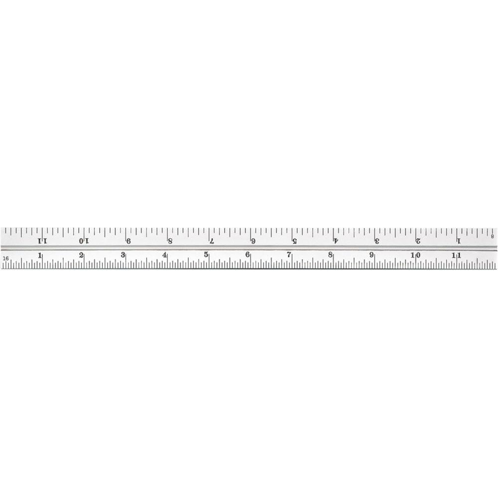 Starrett - 12 Inch Long Blade, 4R Graduation Combination Square Blade ...