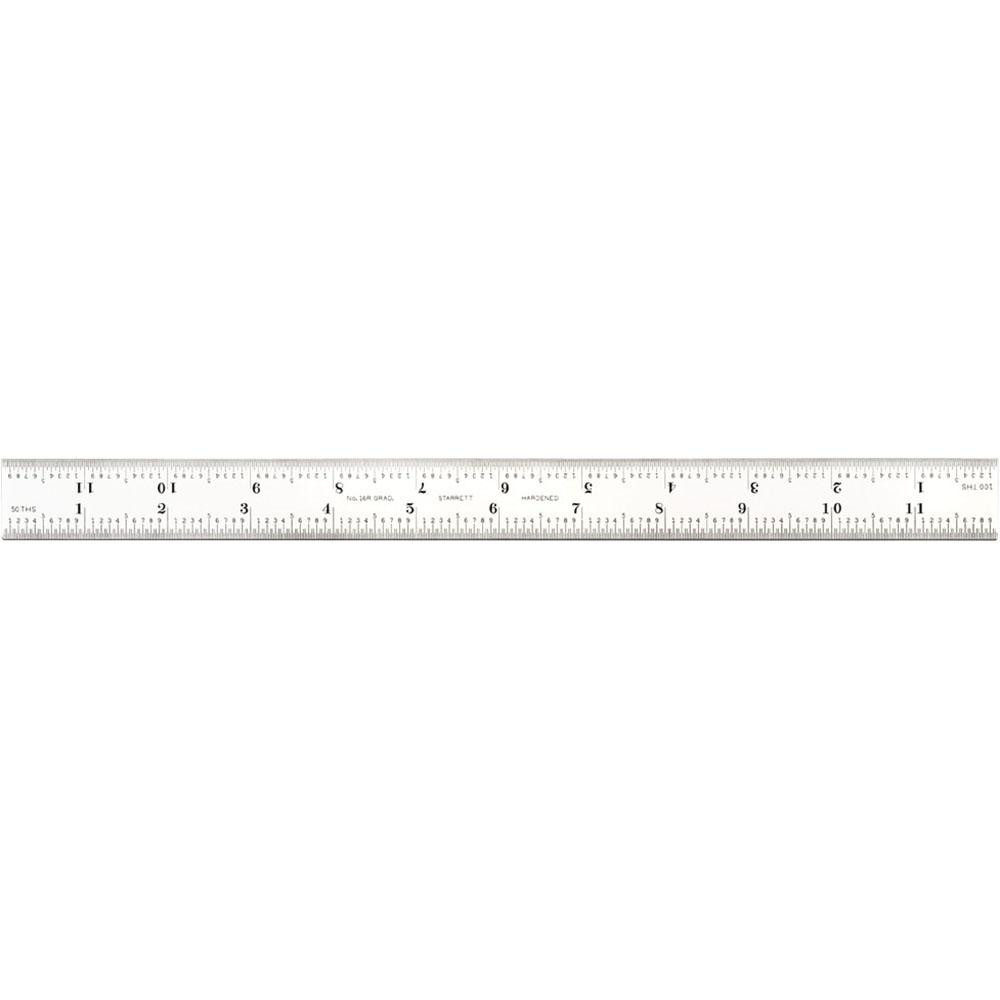 thumbnail image 2 of PEC 12" 300mm SAE/Metric Zero Glare Combination Square Blade – Fits Starrett – 7187-012 2 of 4