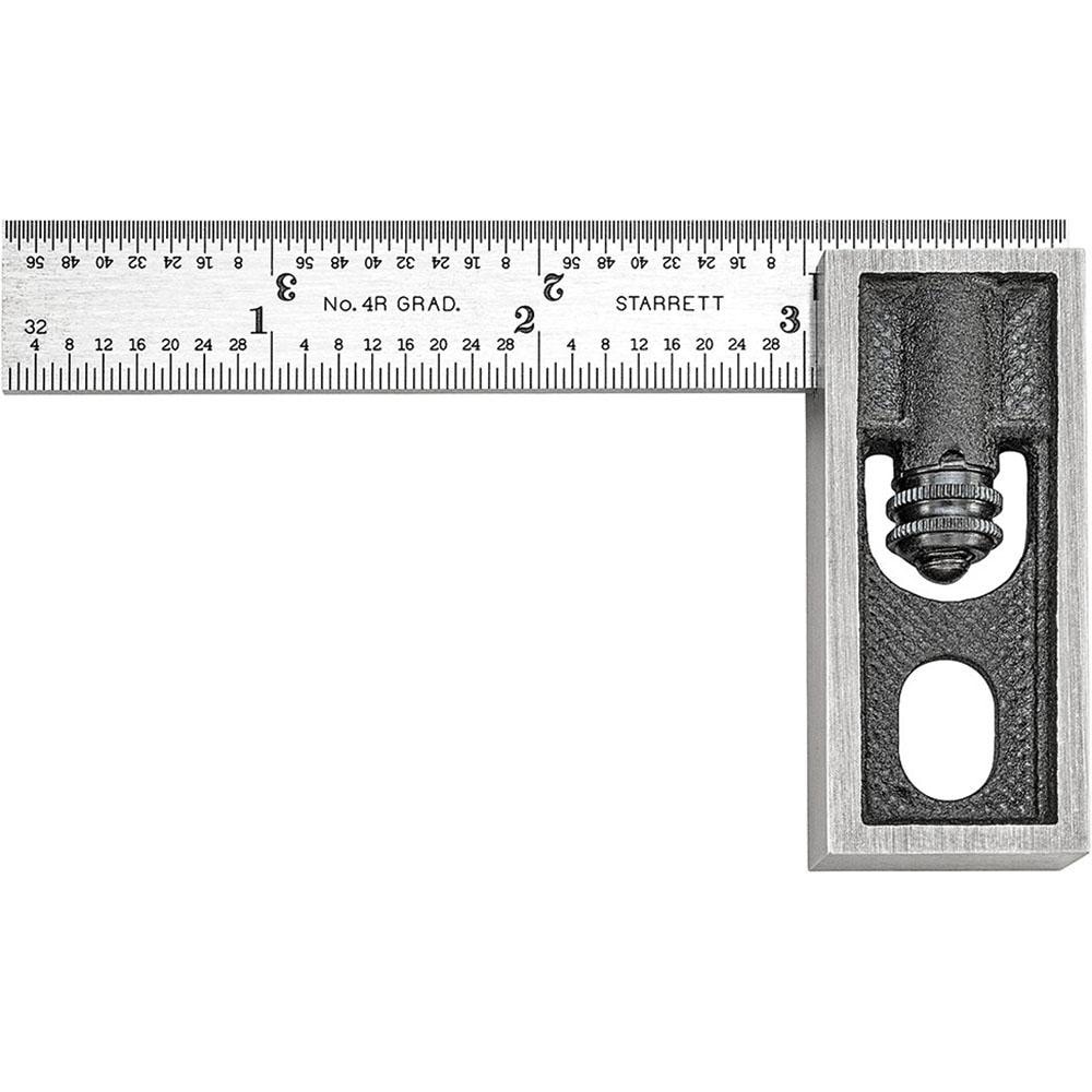 Starrett 50109 4 Inch Long, 4R Double Square Image