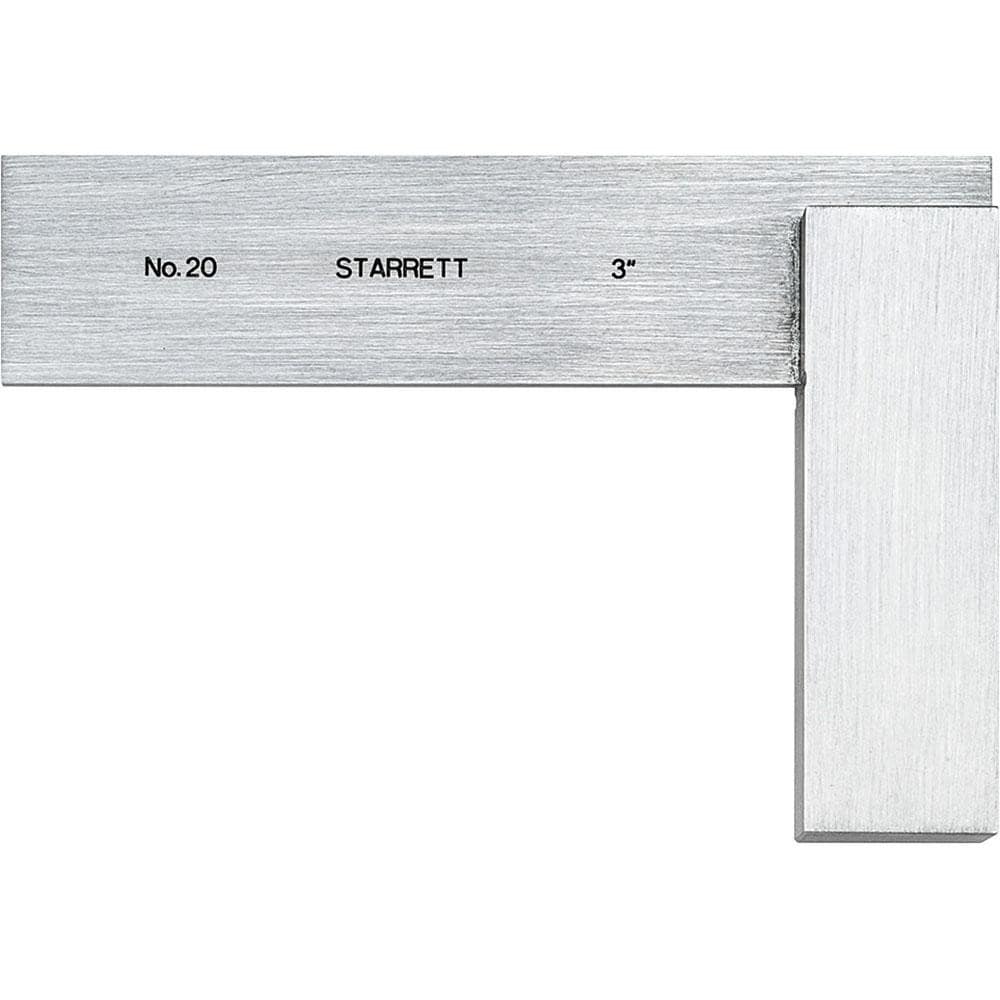 Starrett 50130 3" Blade Length, 2-3/8" Base Length Steel Square Image