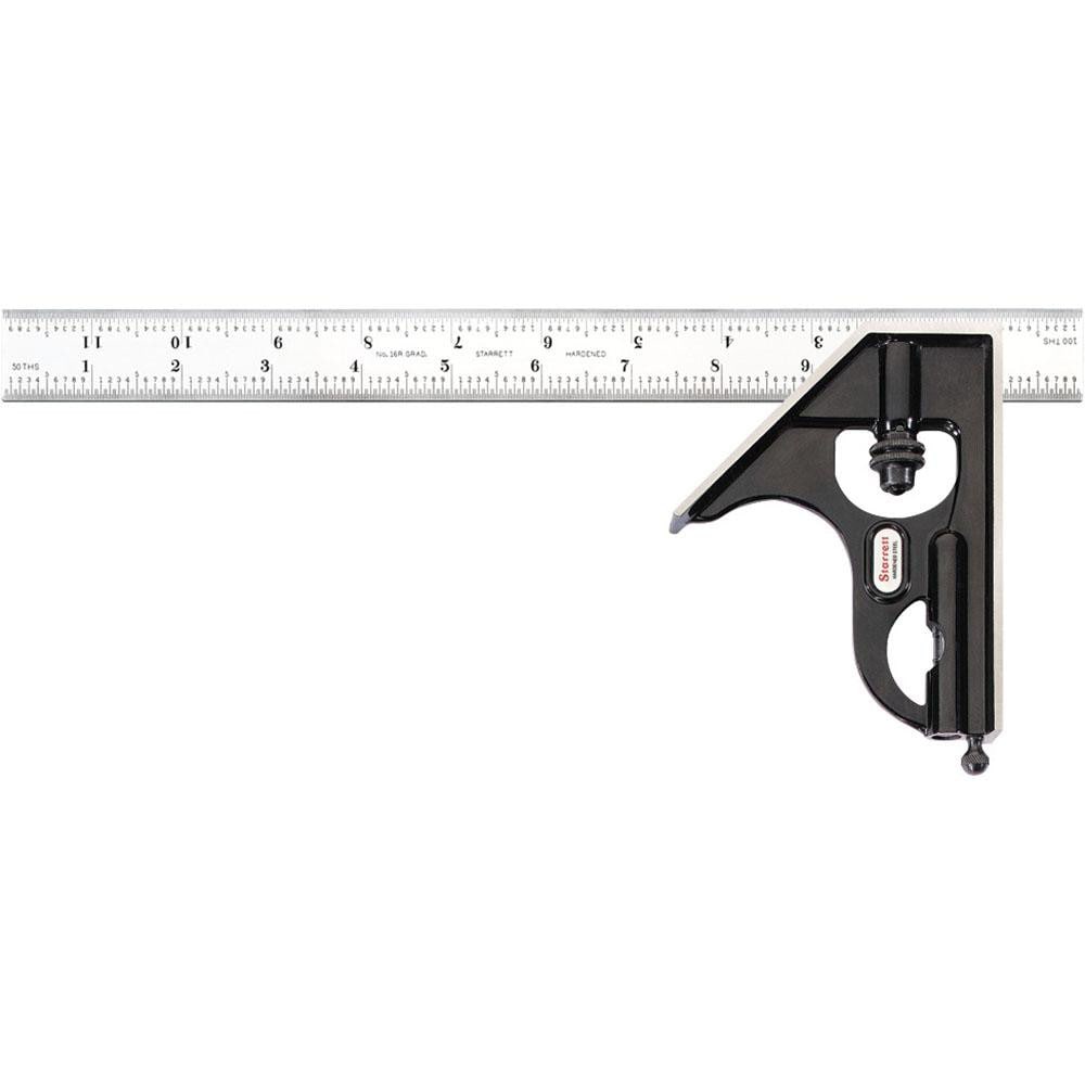 Starrett 56398 2 Piece, 12" Combination Square Set Image