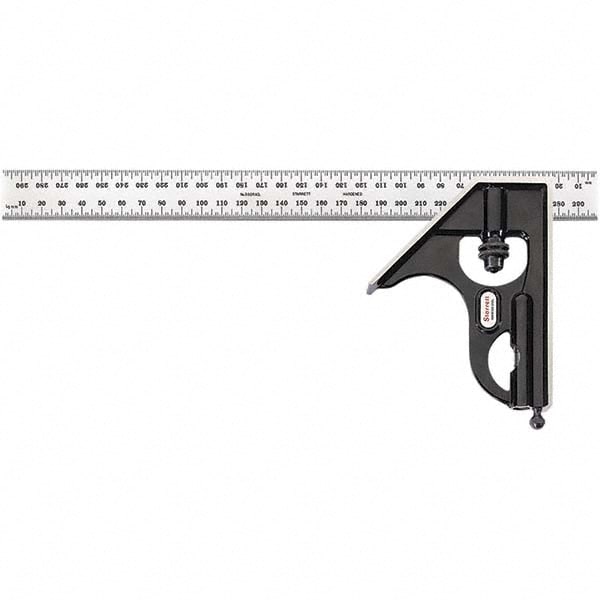 Starrett - 2 Piece, 300mm Combination Square Set | MSC Industrial ...