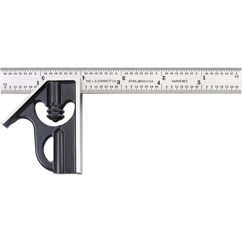 Starrett 50229 2 Piece, 6" Combination Square Set Image