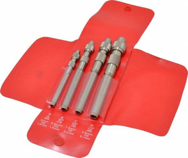 4 Piece Pin Vise Set