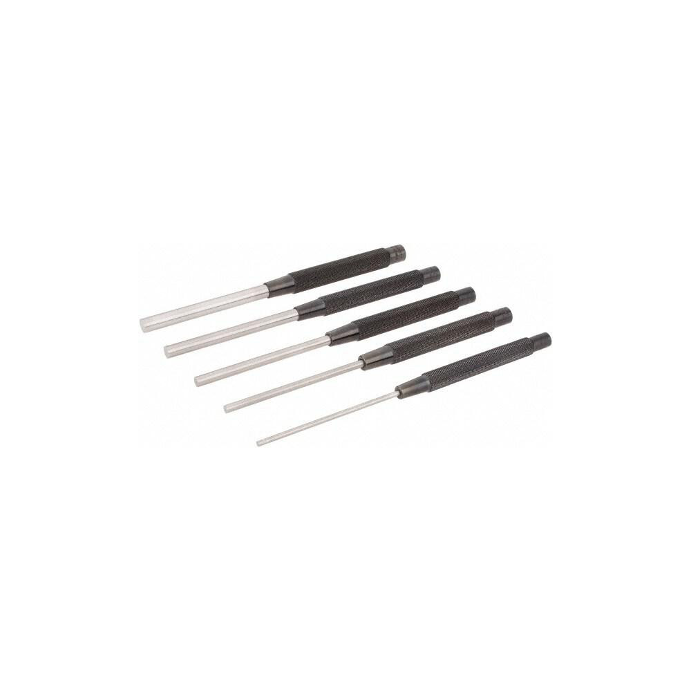 4588さま2058 Starrett - Pin Punch Set: 5 Pc, 0.125 to 0.375