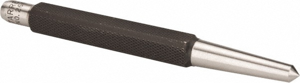 Center Punch: 1/4" - 5" OAL, Steel