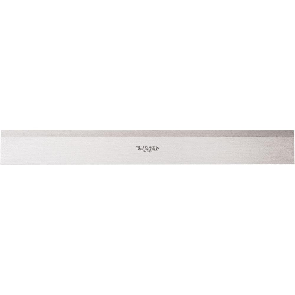 Starrett 51455 Beveled Straight Edge: 12" Long, 1-13/32" Wide, 11/64" Thick Image