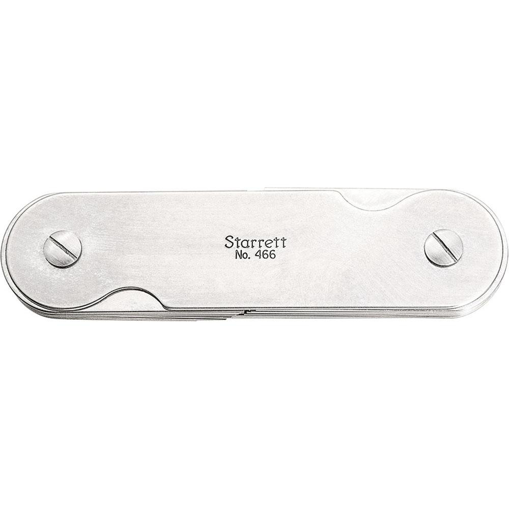 Starrett 18 Piece Spring Steel Angle Gage Set MSC Direct