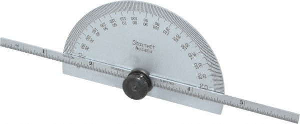 starrett 0 to 6 inch rule measurement range 0 to 180