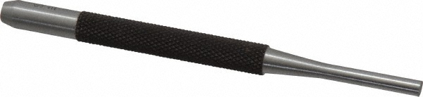 Pin Punch: 5/32" - 4" OAL, Steel