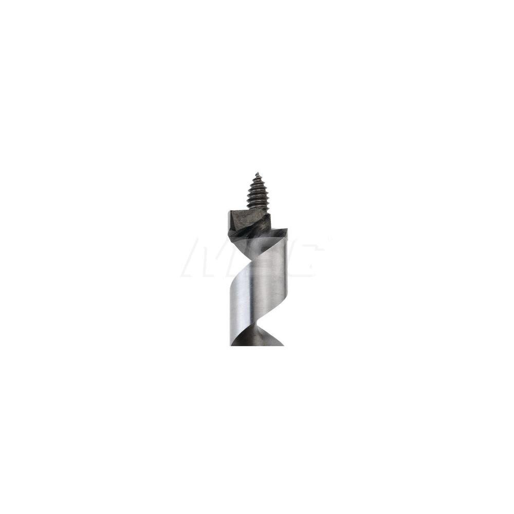 1/2", 7/16" Diam Hex Shank, 18" Overall Length with 12" Twist, Ship Auger Bit