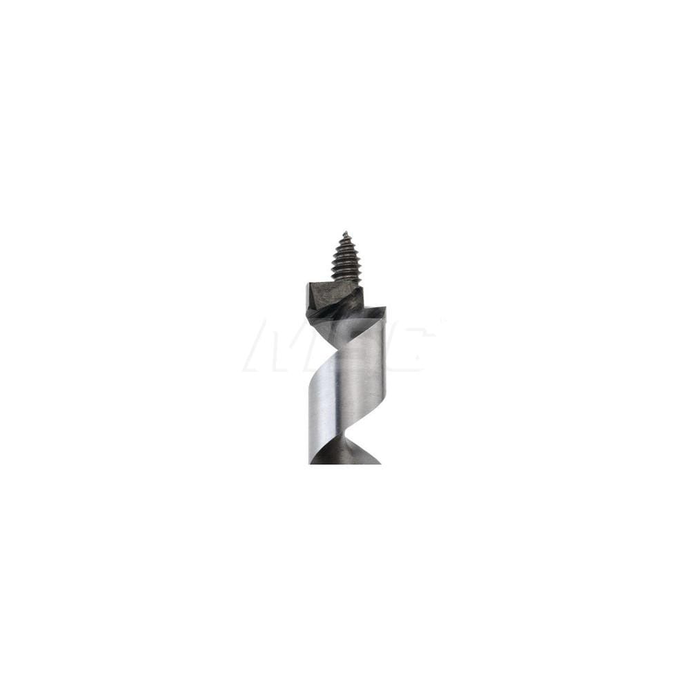 9/16", 7/16" Diam Hex Shank, 18" Overall Length with 12" Twist, Ship Auger Bit