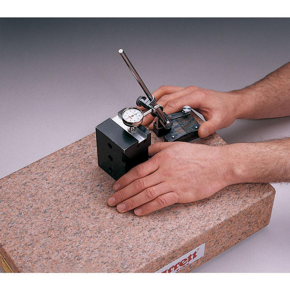 Starrett Inspection Surface Plate 18" Long, 4" Thick, Granite, No