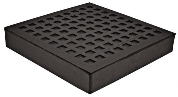 Mason Ind. BBNR8X8 8" Long x 8" Wide x 1" Thick, Rubber, Machinery Leveling Pad & Mat 