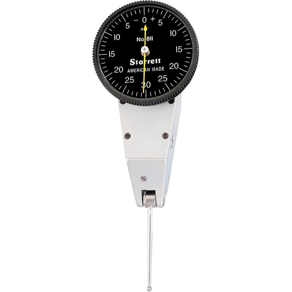 Starrett 63264 Dial Test Indicators: 0.06 Max, 0-30-0, Horizontal Image