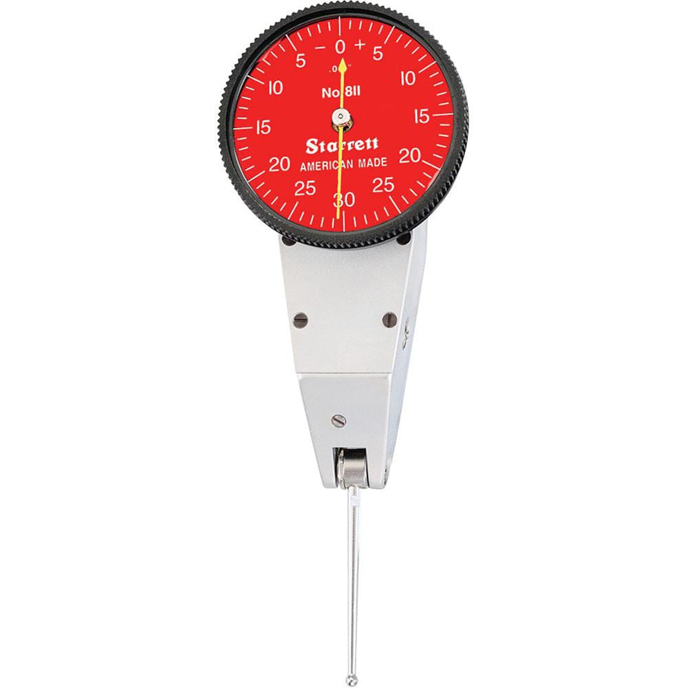 Starrett 63268 Dial Test Indicators: 0.06 Max, 0-30-0, Horizontal Image