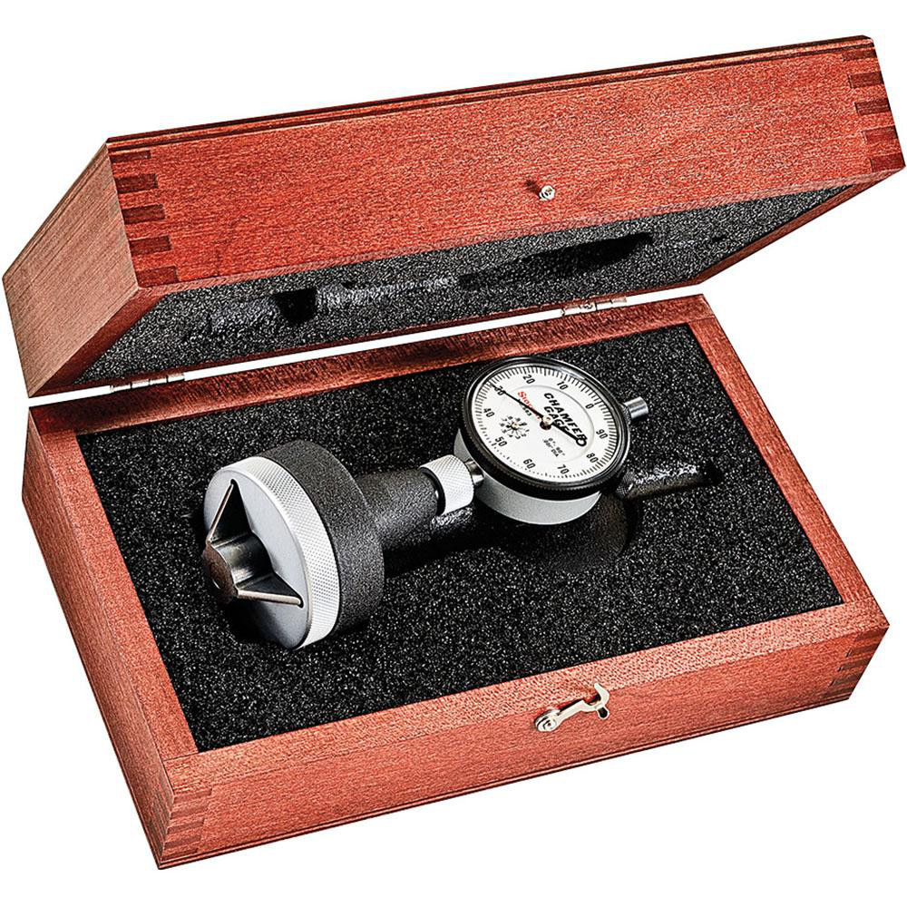 Starrett Internal Chamfer Gage 1 to 2", 0 to 90 ° MSC Direct