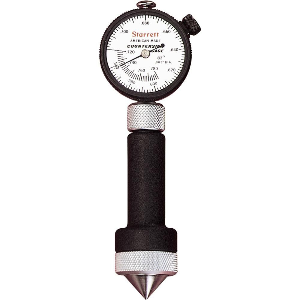 0.56 to 0.78" 82° Countersink Gage